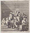 Cat Concert, Jacques Dassonville French, Etching