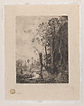 The Satyr, Charles-François Daubigny (French, Paris 1817–1878 Paris), Etching; second state of three (Delteil)