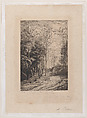 Little Birds, Charles-François Daubigny French, Etching; fourth state of four (Delteil)