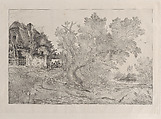 La Tonnelle, Charles-François Daubigny  French, Photogravure