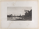 By the River, Charles-François Daubigny  French, Photogravure