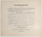Trade card for J. Royle, bookbinder, Anonymous, British, 19th century  British, Commercial lithograph