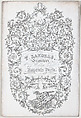 Trade Card for T. Sanders, engraver, Anonymous, British, 19th century  British, Engraving