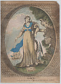 Hope, Anonymous, British, 19th century British, Etching, hand colored
