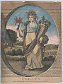 Plenty, Anonymous, British, 19th century British, Etching, hand colored