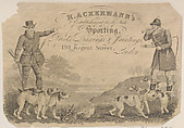 Trade Card for R. Ackermann, Printseller and Art Dealer, Anonymous, British, 19th century  British, Engraving