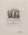 Certificate of Membership of the Society of Copper-Plate Printers, Edward Francis Burney  British, Engraving
