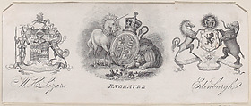 Trade Card for W. H. Lizars, Engraver, Anonymous, British, late 18th–early 19th century  British, Engraving