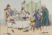 Morning, or, A Man of Taste, Anonymous, British, 19th century  British, Hand-colored etching