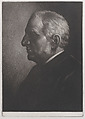 Portrait of Sir Francis Seymour Haden, Alphonse Legros  French and British, Mezzotint