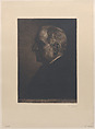 Portrait of Sir Francis Seymour Haden, Sir Francis Seymour Haden  British, Mezzotint; printed in brown ink