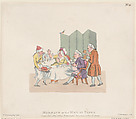 Morning, or, the Man of Taste, Thomas Rowlandson British, Hand-colored etching
