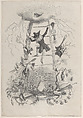 Illustration in Jérôme Paturot, by Louis Reybaud, Paris, 1846, J. J. Grandville (French, Nancy 1803–1847 Vanves), Wood engraving