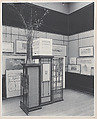 "Frank Lloyd Wright's Work", Chicago Architectural Club Exhibit, Art Insitute of Chicago, Exhibition view, Frank Lloyd Wright  American, Platinum print