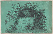 Trade Card for Savell, Copper Plate Printer, Anonymous, British, 18th century  British, Engraving