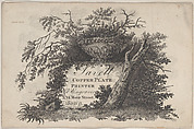Trade Card for Savell, Copper Plate Printer, Anonymous, British, 18th century  British, Engraving