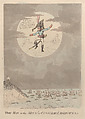 The Man in the Moon! or Consular Observations, Isaac Cruikshank British, Scottish, Hand-colored etching and aquatint