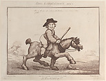 Horse Accomplishments, Sketch 2: A Paviour !!, Thomas Rowlandson  British, Etching and aquatint