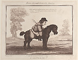 Horse Accomplishments, Sketch 9: A Loiterer !!, Thomas Rowlandson  British, Etching and aquatint