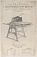 Trade Card for Straker's Improved Lithographic Presses, Anonymous, British, 19th century  British, Commercial lithograph