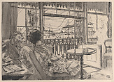 Ramsgate, James Tissot French, Drypoint on laid paper