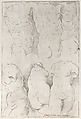 'Regole per Imparar a Disegnar i corpi humani ... Giacomo Palma' Libro Primo (title page and 7 plates), bound together with Libro Secondo (title page and 11 plates), Jacopo Palma the Younger (Italian, Venice ca. 1548–1628 Venice), Etching
