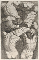 'Regole per Imparar a Disegnar i corpi humani ... Giacomo Palma' Libro Primo (title page and 7 plates), bound together with Libro Secondo (title page and 11 plates), Jacopo Palma the Younger (Italian, Venice ca. 1548–1628 Venice), Etching