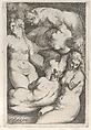 'Regole per Imparar a Disegnar i corpi humani ... Giacomo Palma' Libro Primo (title page and 7 plates), bound together with Libro Secondo (title page and 11 plates), Jacopo Palma the Younger (Italian, Venice ca. 1548–1628 Venice), Etching