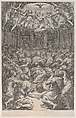 The Pentecost, Giovanni Battista Mazza Italian, Engraving
