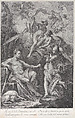 The Judgment of Paris, Fabio Berardi Italian, Etching and engraving