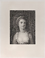 Half-length portrait of Sophie or Apollonia Helena Potocka as a young girl, Robert Reyher German, Engraving