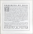 Illustrated price catalogue of fine china, crystal, artwares  and home furnishings, Higgins &amp; Seiter (New York, NY), Illustrations: photomechanical process