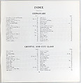 Illustrated price catalogue of fine china, crystal, artwares  and home furnishings, Higgins &amp; Seiter (New York, NY), Illustrations: photomechanical process