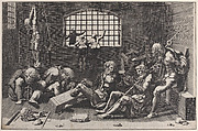 The Prison, Anonymous, Italian, 16th century, Engraving; copy
