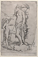 Venus and Cupids on Clouds, Attributed to Jacopo Francia (Italian, before 1486–1557), Engraving