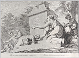 Embriaco Rejecting the Spoils, from: Forme Picturarum Archetypae, Lorenzo Lorenzi (Italian, active ca. 1750–80), Etching and engraving