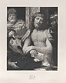 Ecce Homo, with Pontius Pilate behind him at left, the Virgin fainting at lower left, and a soldier at right, George Thomas Doo  British, Etching and engraving