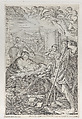 Adoration of the Shepherds, Giuseppe Maria Mitelli  Italian, Etching