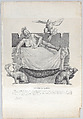 Monument to Cecco di Sangro in the Sansevero Chapel, Naples, Francesco Wenzel Italian, Lithograph