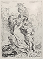 Perseus Saving Andromeda, Giovanni David (Italian, Cabella Ligure 1749–1790 Genoa), Etching