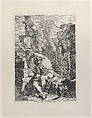The Righteous Man, Giovanni David Italian, Etching