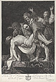 The Entombment, Tommaso Piroli Italian, Engraving