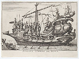 Plate 12: Atalanta led by Diana (Atalata condoti da Diana), from 