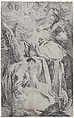 Ecstasy of the Blessed Piero Gambacorti of Pisa, Federico Bencovich Italian, Etching