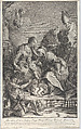The Virgin and Child with Saints Anne, John the Baptist, Zeno, and Anthony, Johann Jakob Frey the Elder Swiss, Etching and engraving