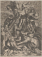 The Descent from the Cross, Charles David  French, Engraving