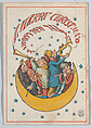 Greeting Card, Charles Henry Bennett British, White card, chromolithography