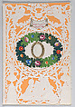Valentine, Anonymous, Cameo embossed paper, die cut and handpainted scraps