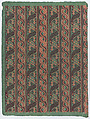 Sheet with four borders with guilloche and ribbon patterns, Anonymous , Italian, late 18th-mid 19th century, Relief print (wood or metal)