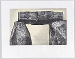 Stonehenge I; Balancing Lintel, Henry Moore British, Lithograph